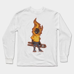 Fire Head Long Sleeve T-Shirt